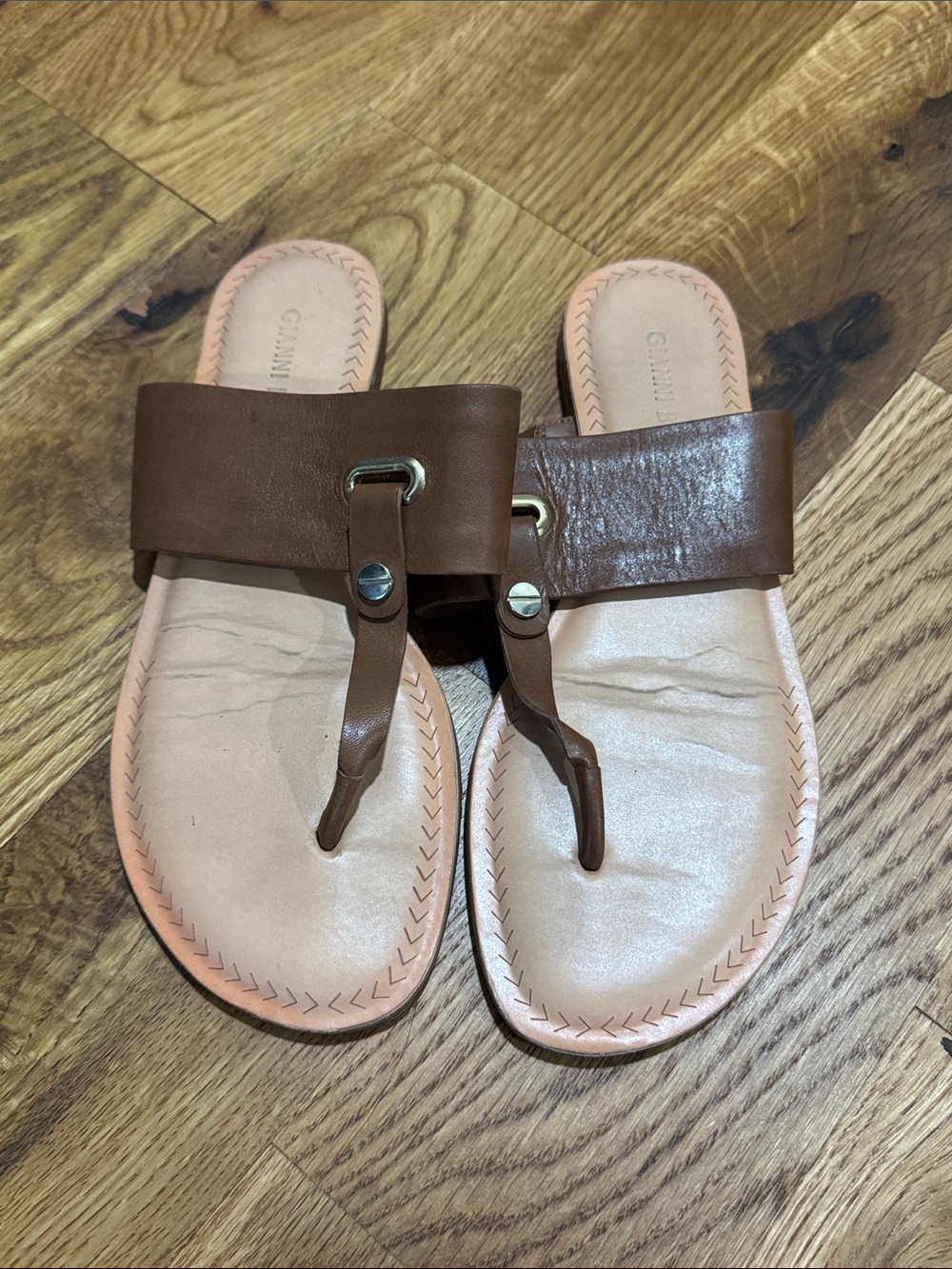 Gianni Bini Fairiss Brown Sandals Size 6